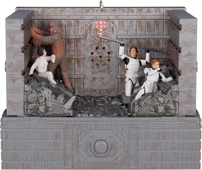 Christmas Ornament 2024, Star Wars A New Hope "Shut Down the Garbage Mashers!