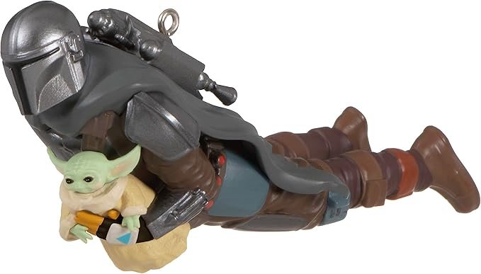 Christmas Ornament, Star Wars The Mandalorian Grogu's Jetpack Adventure