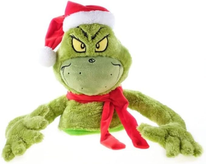 Dr Seuss The Grinch Christmas Tree Hugger Plush Tree Topper