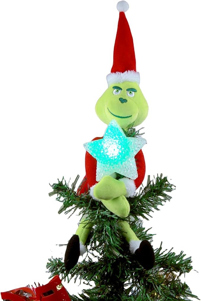 The Grinch Christmas Hugger Plush Tree Topper Décor